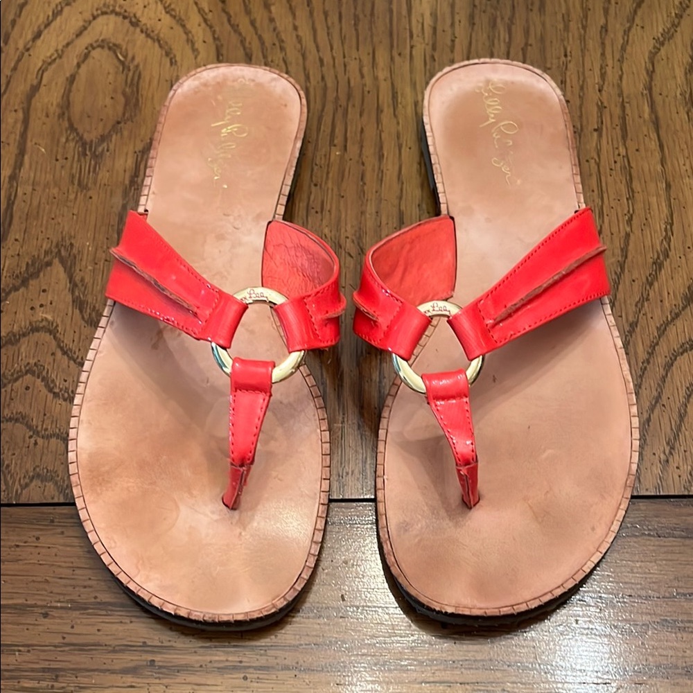 Lilly‎ Pulitzer McKim Sandals, size 8 1/2